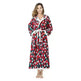 Christmas Sleepwear Women Fleece Hooded Bathrobe Plush Long Robe Winter - EX-STOCK CANADA