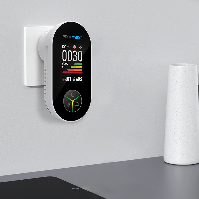 Carbon Monoxide & Air Quality Detector – EU / US / UK Plug 3