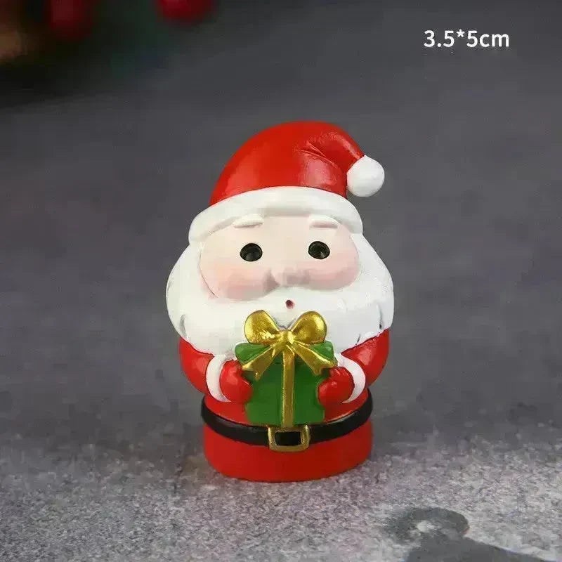 Decorative Resin Ornaments For Christmas Baked Cakes - EX-STOCK CANADA