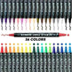 Acrylic Marker Pen Double-headed Stackable Water-based Paint Brush Paint Marker and Highlighter - EX-STOCK CANADA