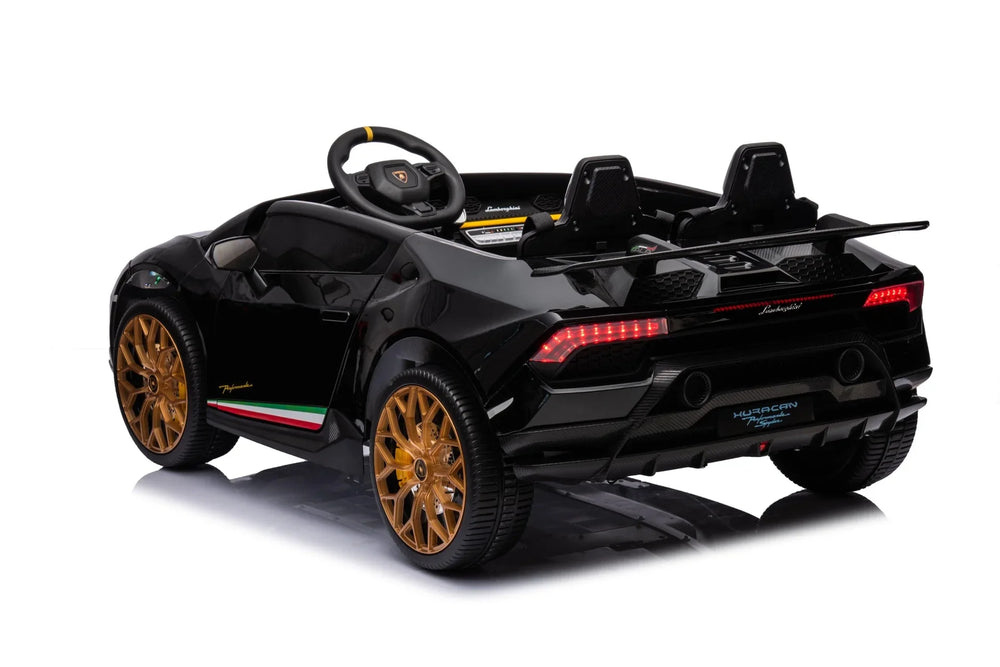 2026 Lamborghini Huracan 24V 2 Seater DELUXE Kids Ride On Car with Remote Control 