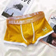Men's Cotton  Boxer Briefs Trendy Breathable Low waist underwear - EX-STOCK CANADA