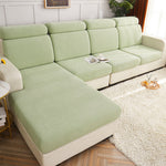 Polar Fleece Sofa Cover – All-Season Universal Couch Slipcover (6 Colours, S–2XL)