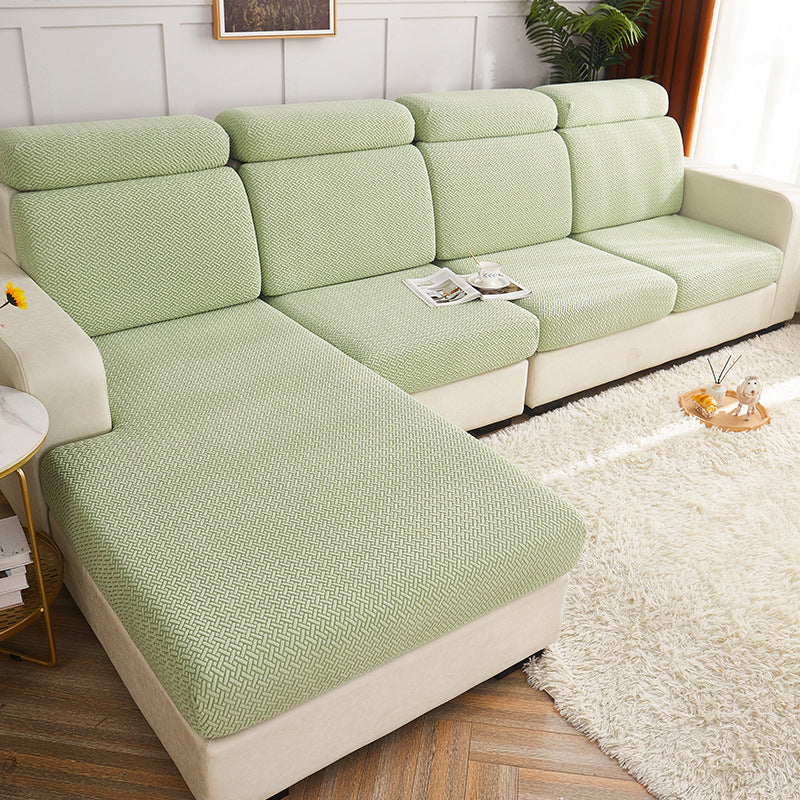 Polar Fleece Sofa Cover – All-Season Universal Couch Slipcover (6 Colours, S–2XL)