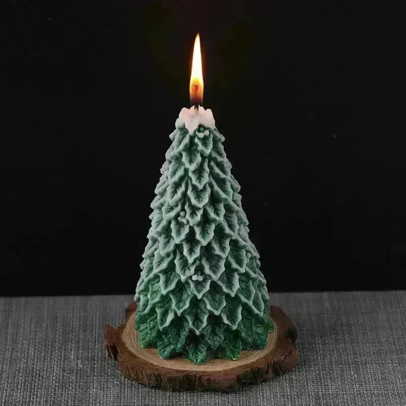 Christmas Tree Silicone Molds For DIY Christmas Creative Atmosphere Decoration Handmade Fragrant Candles - EX-STOCK CANADA