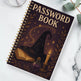 Witchy Password Book – A5 Spiral Notebook with Mystical Cover (Multicolour)