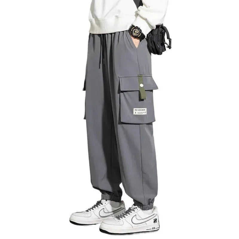 Plus Size Men's Workwear Bag Fall Loose Tappered Cargo Pant trouser - EX-STOCK CANADA