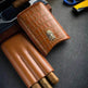 Portable Luxury Cubinski Gothic Moisturizing Leather Cigar Case - EX-STOCK Canada