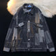 Black Denim Cardigan Jacket New Men And Women - EX-STOCK CANADA