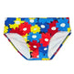 Flower Colorful Printing Swim Briefs - EX-STOCK CANADA