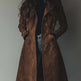 Womens Western Style Long Trench Coat For Fall And Winter EX-STOCK Canada 
