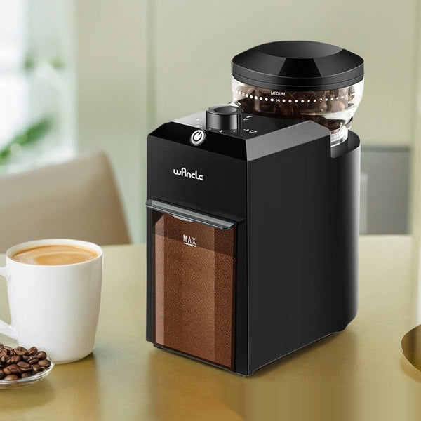 Moulin à café électrique, noir, modèle C2, options de prise UK/US/EU