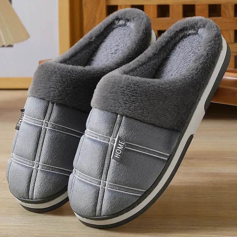 Winter Warm Slugged Bottom Plush Slippers - EX-STOCK Canada