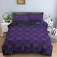 Colorful Psychedelic Weed Leaf Bedding Set - EX-STOCK Canada