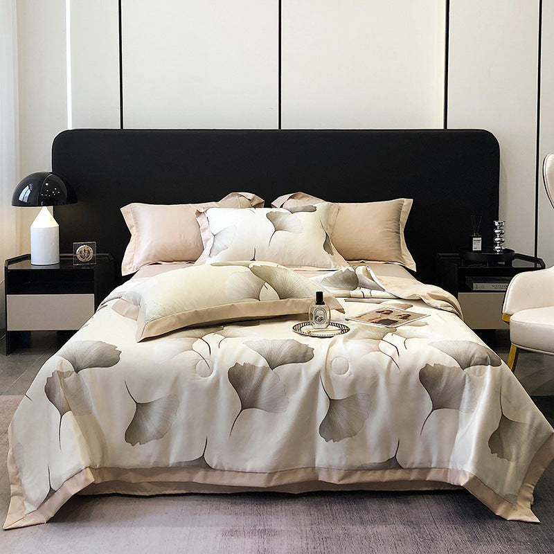 Tencel Summer Duvet Four-piece Washed Silk EX-STOCK Canada 