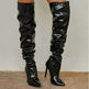 Knee High Long Boots Women Fashion Super High Heel Party Shoes - EX-STOCK Canada