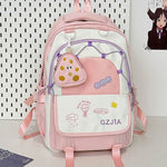 Contrast Colour School Bag – Spacious & Easy Carry - EX-STOCK Canada