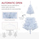 5ft White Christmas Tree Artificial Christmas Tree With 536 Branch Tips And Metal Stand EX-STOCK Canada 