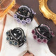 Rhinestone Barrettes High-end Flower Hair Clip - EX-STOCK Canada