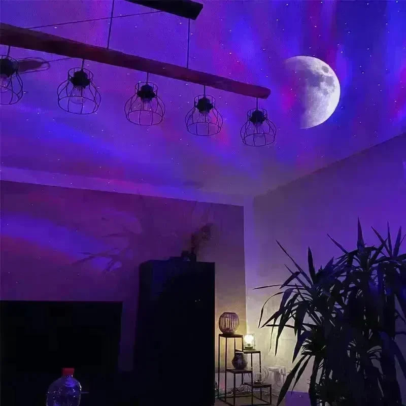 Bedroom Remote Control Starry Projection Lamp Home decor - EX-STOCK CANADA