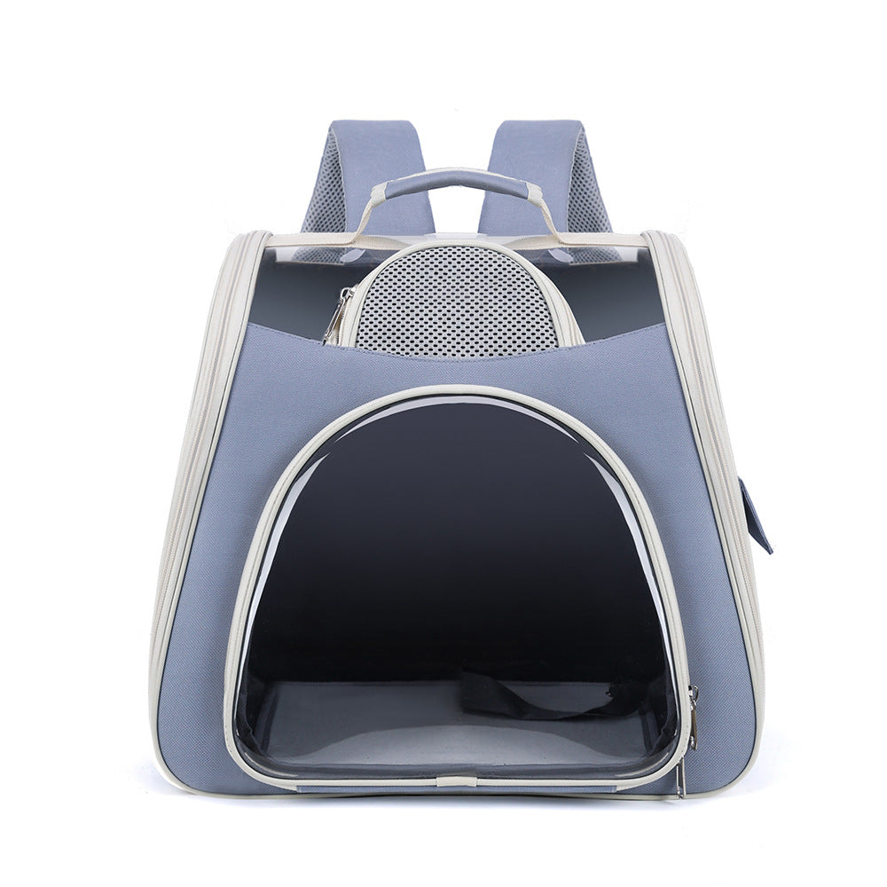 Foldable Transparent Pet Carrier Bag – Breathable Travel Bag for Cats & Small Dogs | 5 Colours