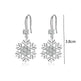 Temperament Snowflake Earrings With Rhinestones Fashion Personalized Christmas Earrings For Women Jewelry - EX-STOCK CANADA