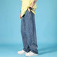 Straight Loose Jeans Men Casual Trousers Hip Hop Cargo Denim Pants With Zipper - EX-STOCK CANADA