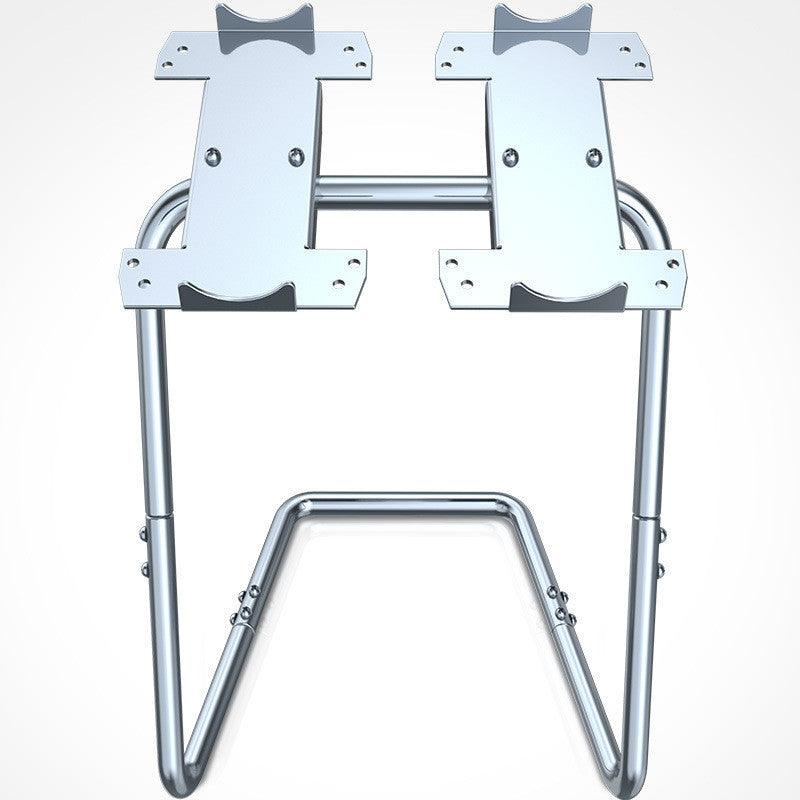 Barre de musculation réglable à domicile à ajustement automatique 