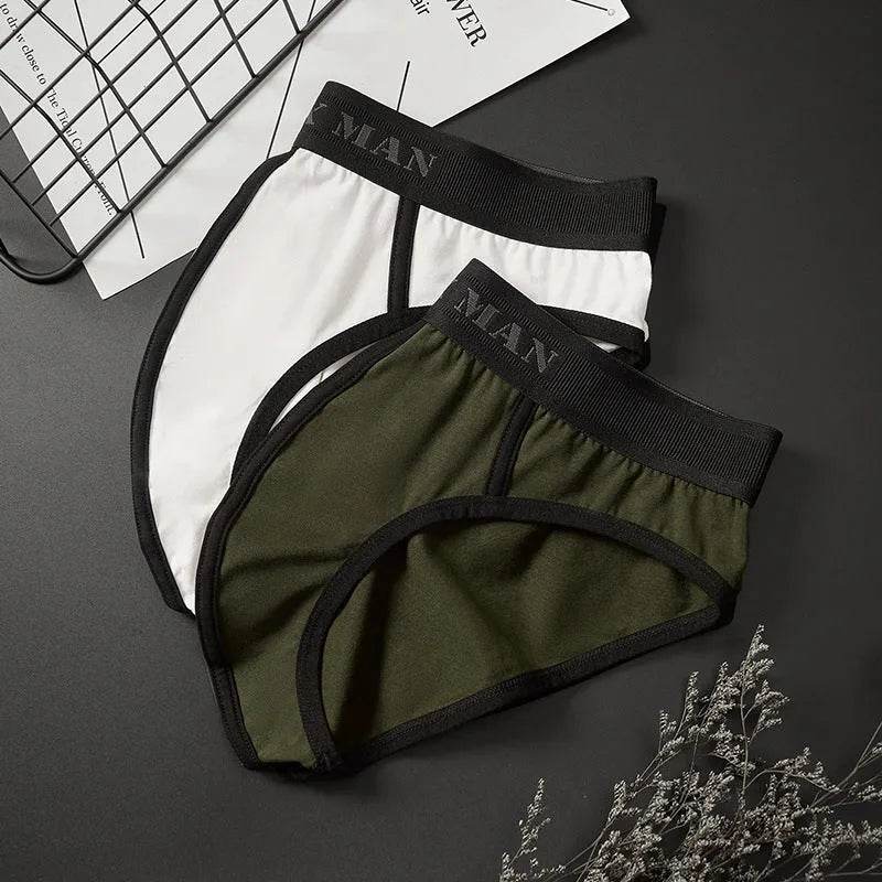 Otopx Thread Cotton Single-layer Elastic Briefs Pant underwear men - EX-STOCK Canada