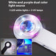 60x LED Magnifying Glass with USB Charging & Pushbutton Switch – 30mm Lens