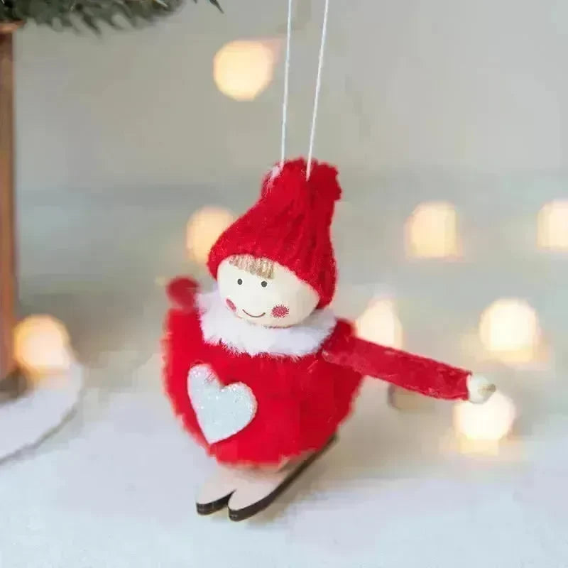 Plush Pendant Christmas Decorations - EX-STOCK CANADA
