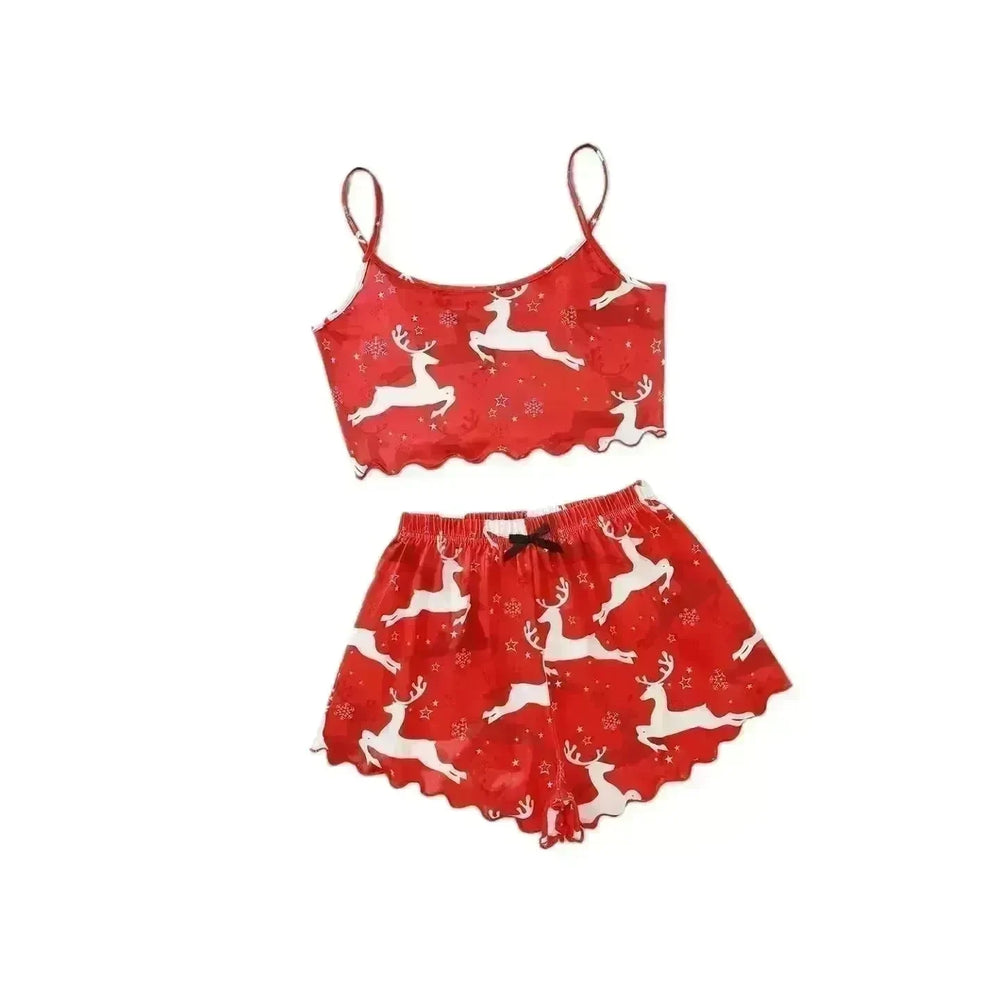 Women's Spaghetti Straps Sleeveless Pajamas - EX-STOCK CANADA