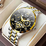 Men's Automatic Non-mechanical Men's Watch Stainless Steel Waterproof - EX-STOCK Canada