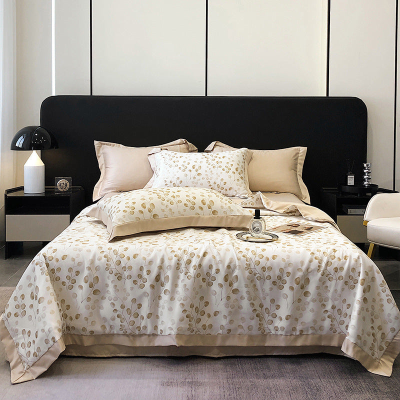 Tencel Summer Duvet Four-piece Washed Silk EX-STOCK Canada 