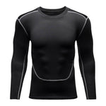 Men's Sports Quick-drying Long sleeve Workout Fitness T-shirt top - EX-STOCK Canada