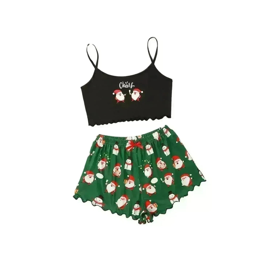 Women's Spaghetti Straps Sleeveless Pajamas - EX-STOCK CANADA