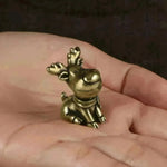 Christmas Sled Creative Antique Reproduction Distressed Ornaments Brass Crafts - EX-STOCK CANADA