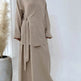 Plain Color Casual Lace Up Middle East Dubai Top And Skirt Suit Eid Abaya Jilbab Hijab Abaya for ArabWomen - EX-STOCK Canada