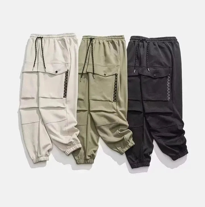 Retro Loose Tappered Men's Overalls Baggy Cargo Pant - EX-STOCK CANADA