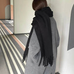 Solid Color Macaron Color Gentle Thick Warm Scarf - EX-STOCK Canada