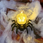 Halloween Pumpkin Spider Candle Light Decoration Props - EX-STOCK Canada