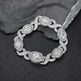 Men's Fashion Hip Hop Zircon Bracelet Cuban Link Chain - EX-STOCK CANADA