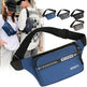 Men's Sports Waist Bag – High Capacity Fanny Pack & Shoulder Bag