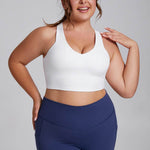 Plus Size Women Sports Workout Gym - Sleeveless Crop and Pant - EX-STOCK Canada