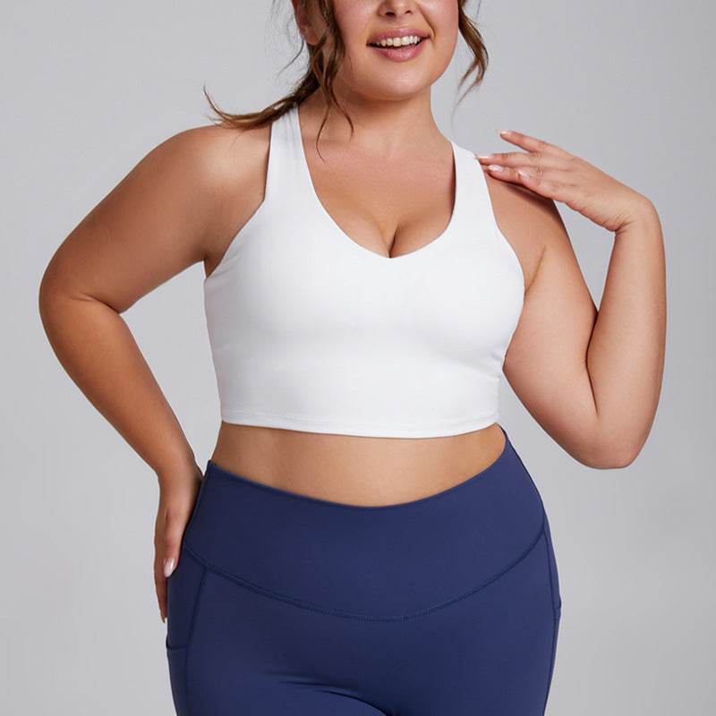 Plus Size Women Sports Workout Gym - Sleeveless Crop and Pant - EX-STOCK Canada