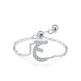 S925 Sterling Silver Niche Style Arabic Letters Pull-out Chain All-match Stackable EX-STOCK Canada 