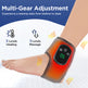 Electric Hot Compress Vibration Ankle Massager Brace – 5-Speed Heat & 3-Speed Vibration
