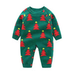 Newborn Baby Clothes Baby Crawling Clothes Thickening Out Baby Harness Christmas Baby Romper Baby Cotton Sleepwear - EX-STOCK Canada