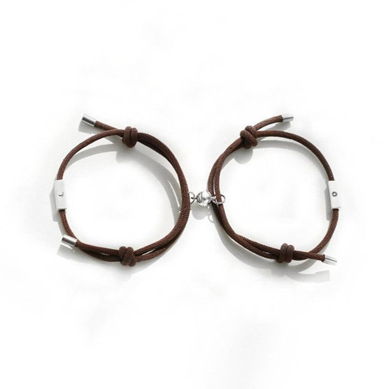 Bracelet Couple Soleil et Lune en Alliage - EX-STOCK Canada