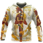 Men's Gothic Printed Street Fashion Classic Hoodie Pullover